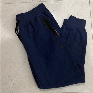 Spyder Men's Dark Blue Joggers with Zipper Pocket size L